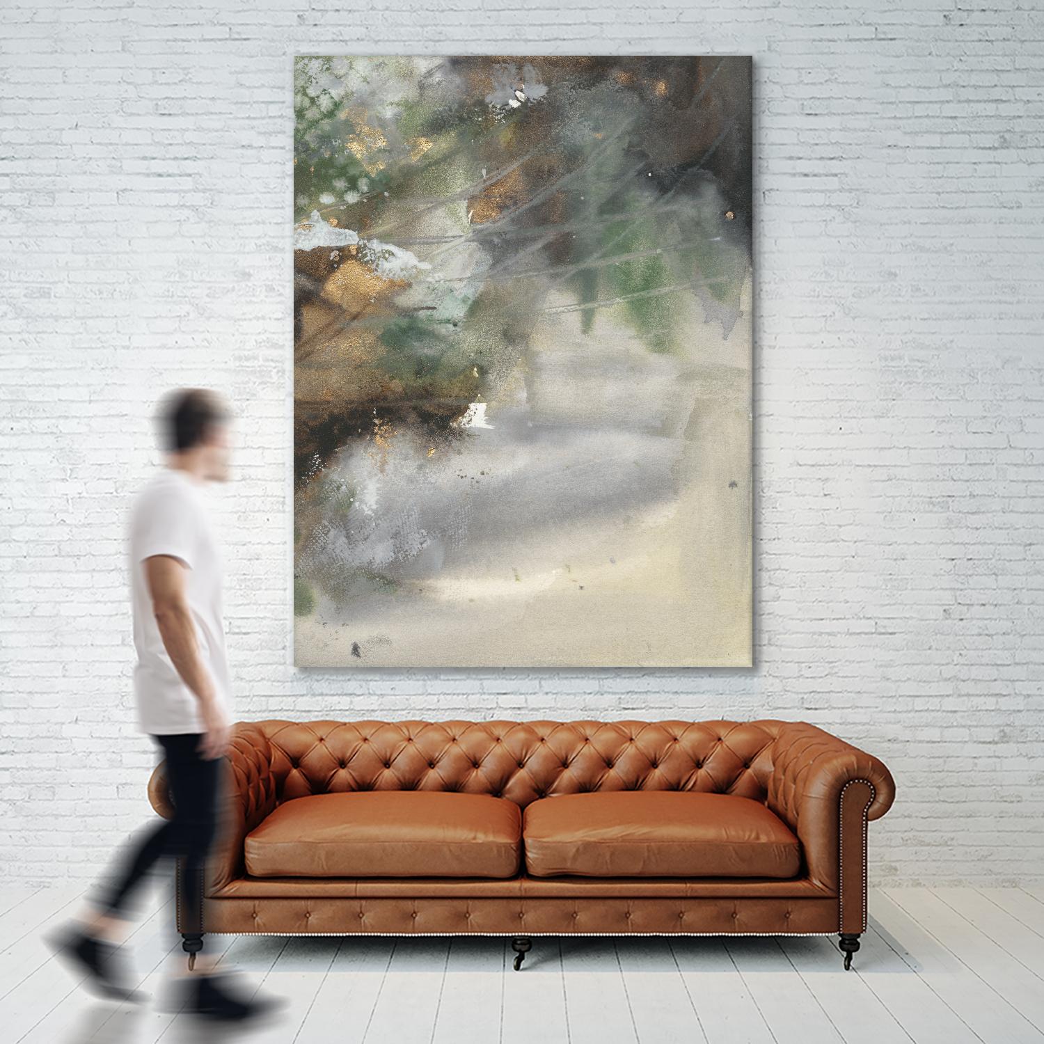 Canyon Seasons I by Joyce Combs on GIANT ART - brown abstract