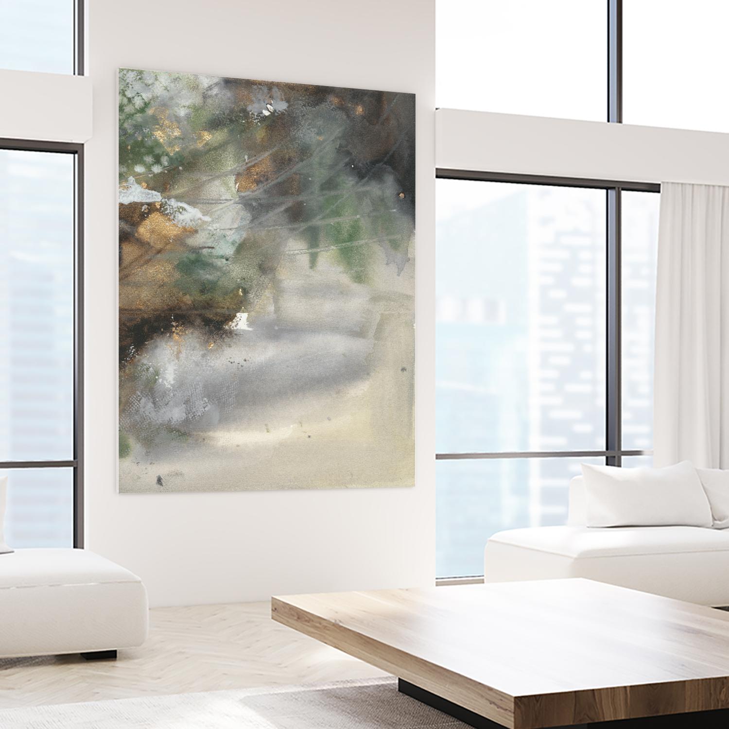 Canyon Seasons I by Joyce Combs on GIANT ART - brown abstract