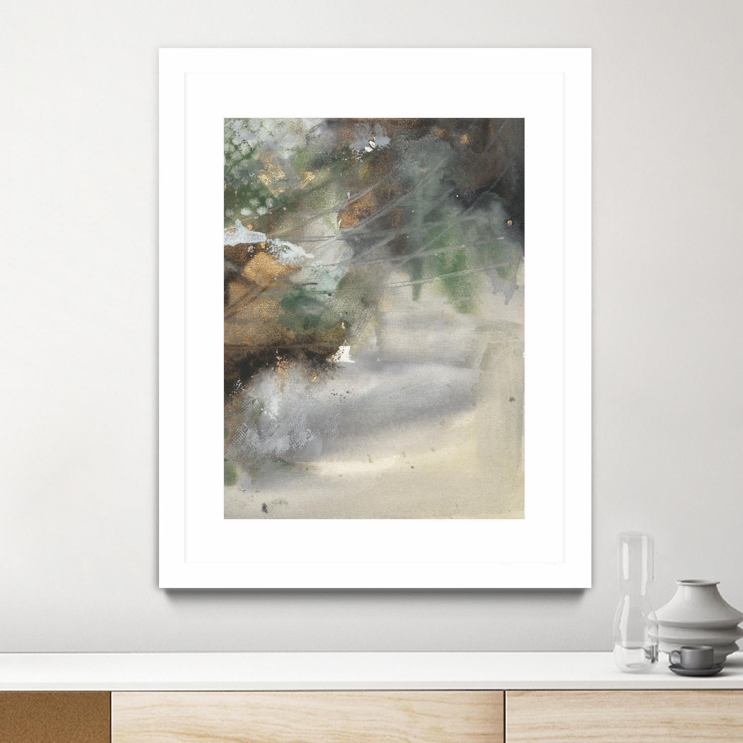 Canyon Seasons I by Joyce Combs on GIANT ART - brown abstract