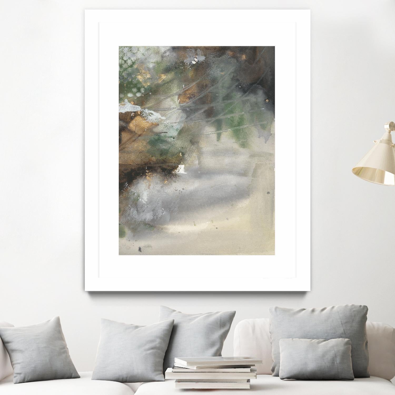 Canyon Seasons I by Joyce Combs on GIANT ART - brown abstract