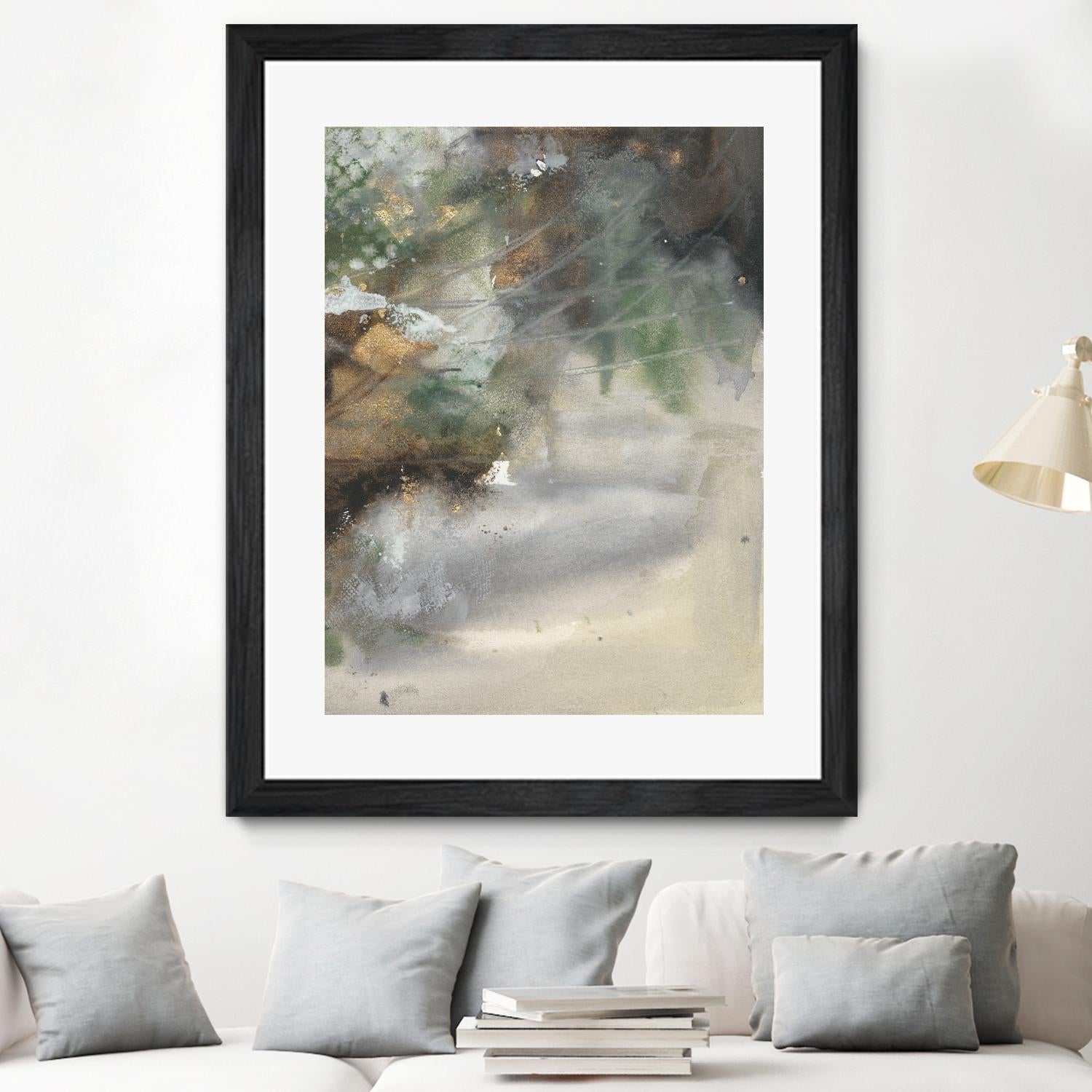 Canyon Seasons I by Joyce Combs on GIANT ART - brown abstract