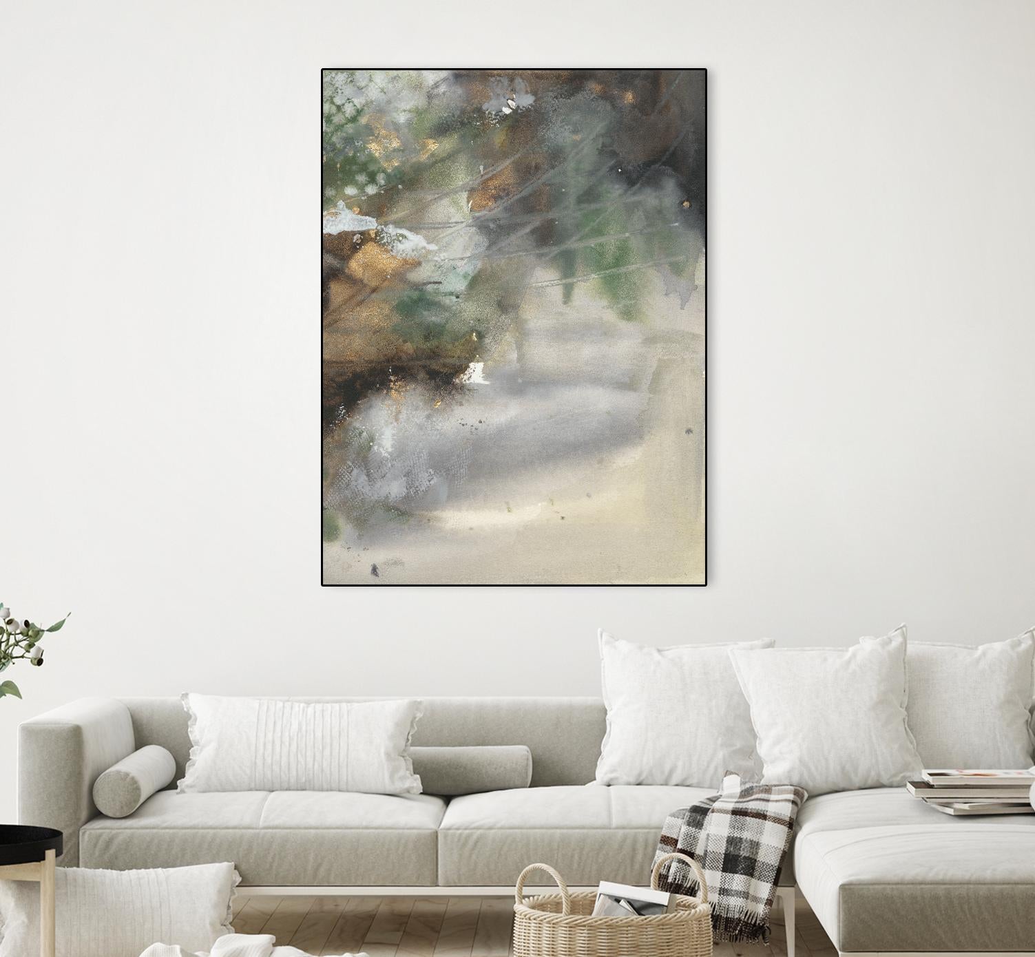 Canyon Seasons I by Joyce Combs on GIANT ART - brown abstract