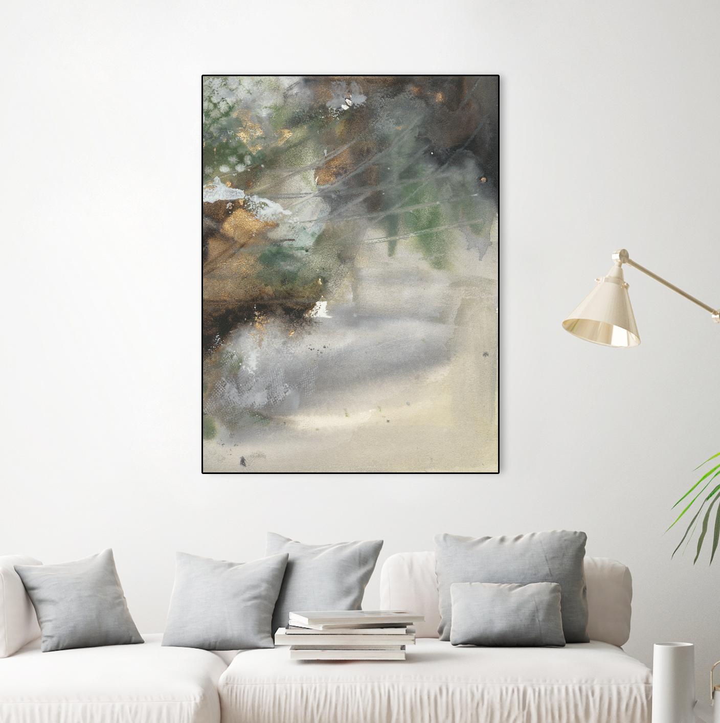 Canyon Seasons I by Joyce Combs on GIANT ART - brown abstract