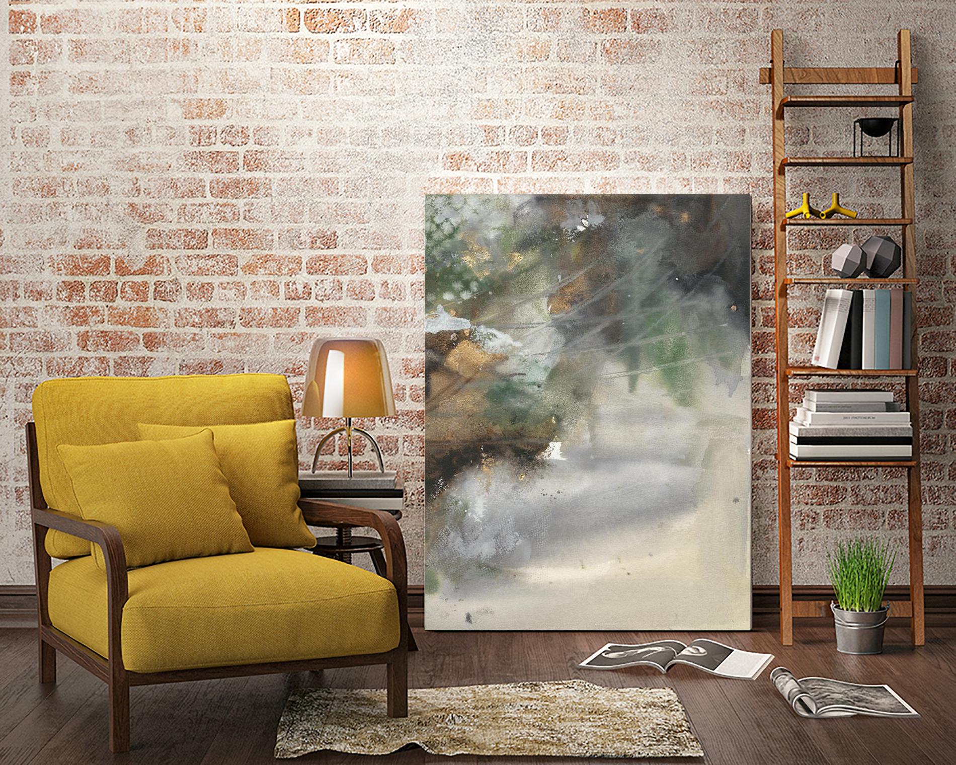 Canyon Seasons I by Joyce Combs on GIANT ART - brown abstract