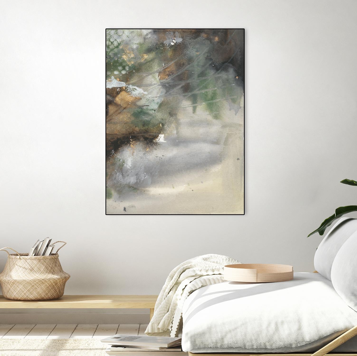 Canyon Seasons I by Joyce Combs on GIANT ART - brown abstract