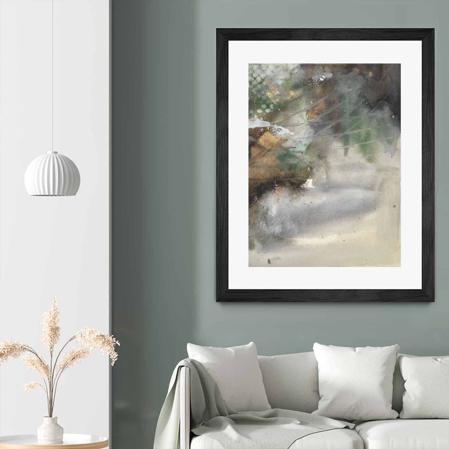 Canyon Seasons I by Joyce Combs on GIANT ART - brown abstract