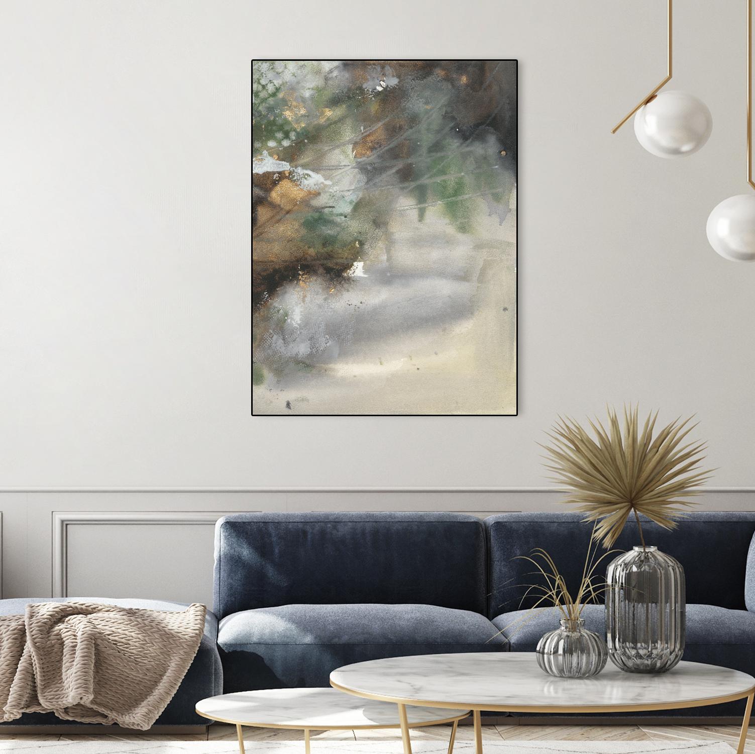 Canyon Seasons I by Joyce Combs on GIANT ART - brown abstract