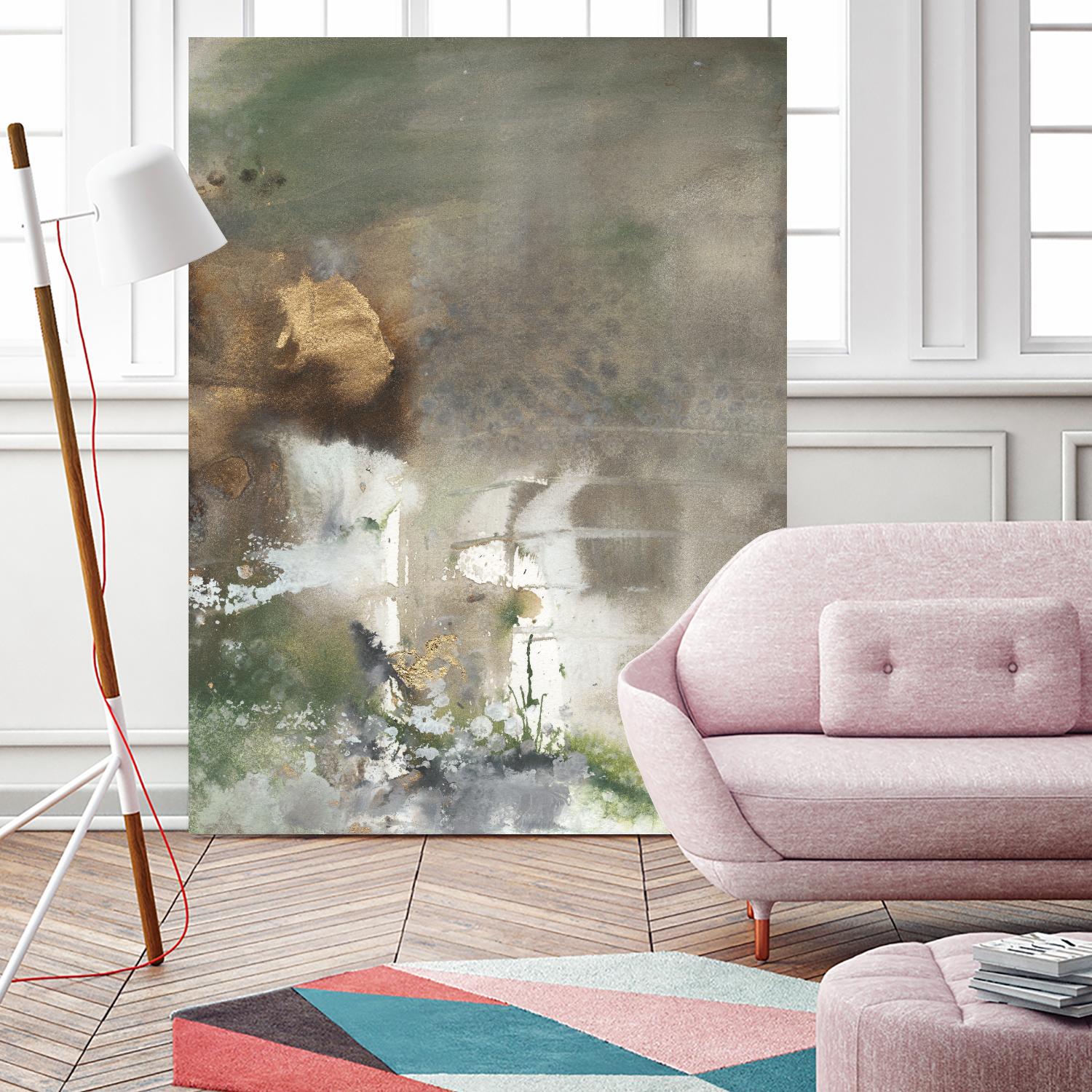 Canyon Seasons II by Joyce Combs on GIANT ART - brown abstract