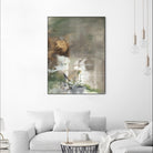 Canyon Seasons II by Joyce Combs on GIANT ART - brown abstract