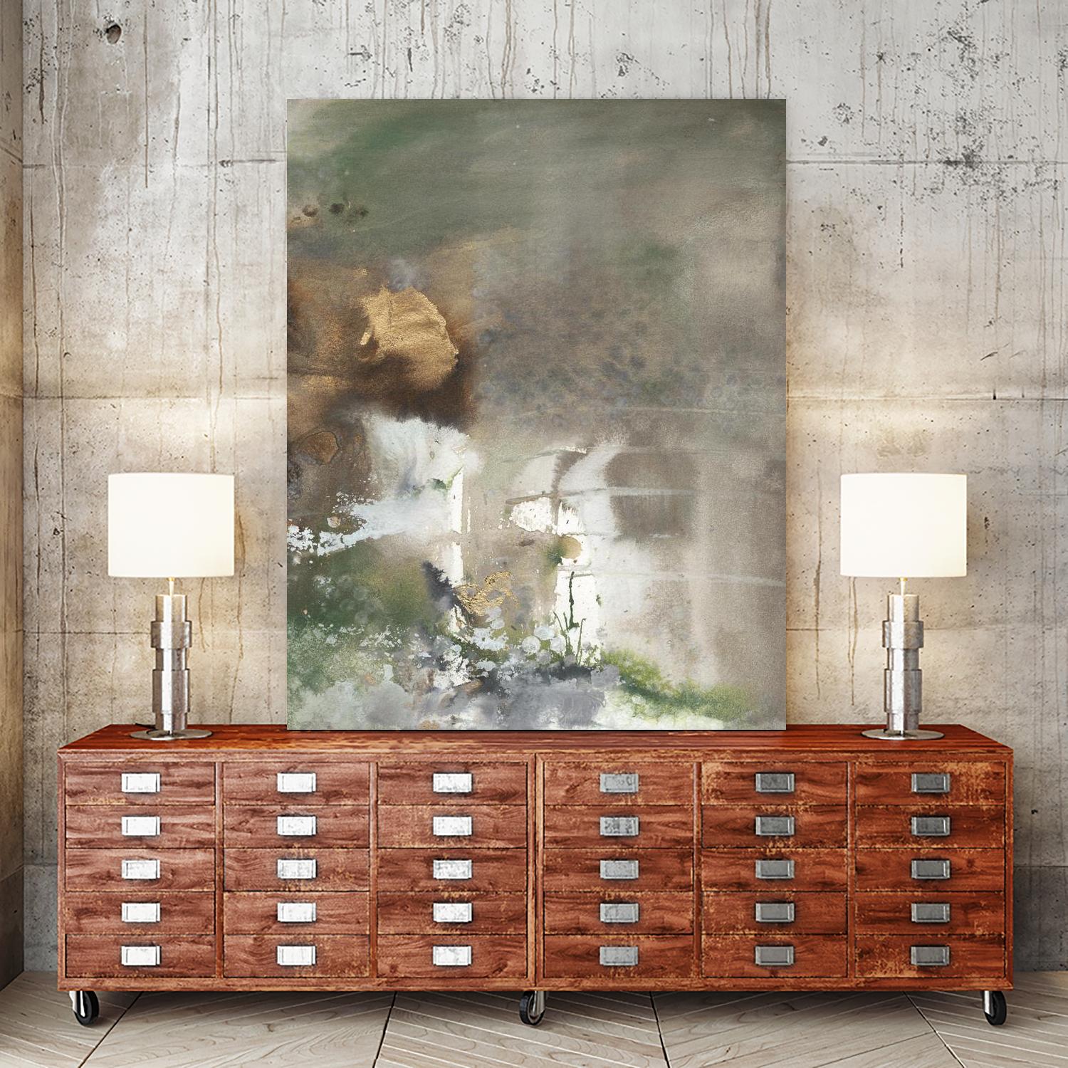 Canyon Seasons II by Joyce Combs on GIANT ART - brown abstract