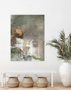 Canyon Seasons II by Joyce Combs on GIANT ART - brown abstract