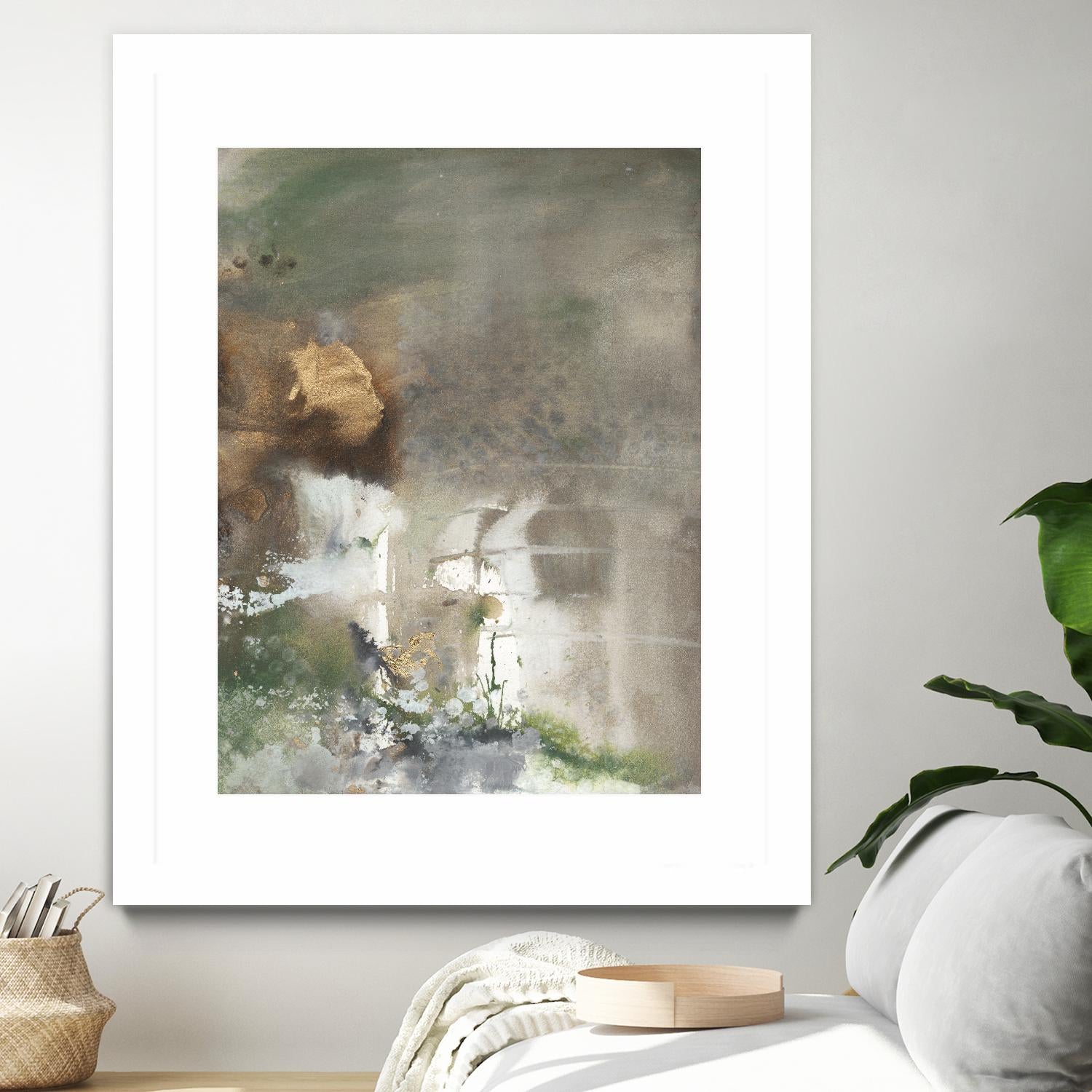 Canyon Seasons II by Joyce Combs on GIANT ART - brown abstract