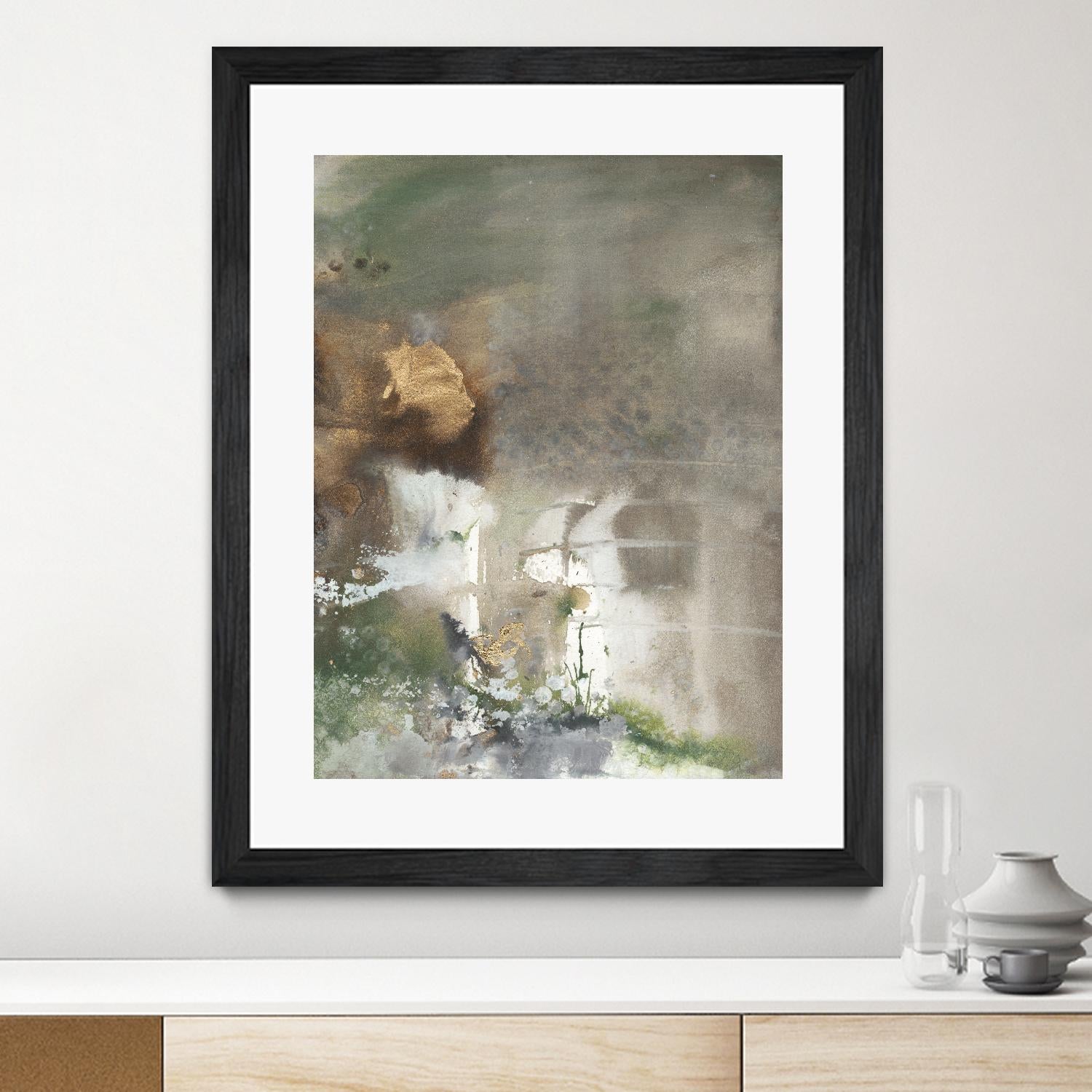 Canyon Seasons II by Joyce Combs on GIANT ART - brown abstract