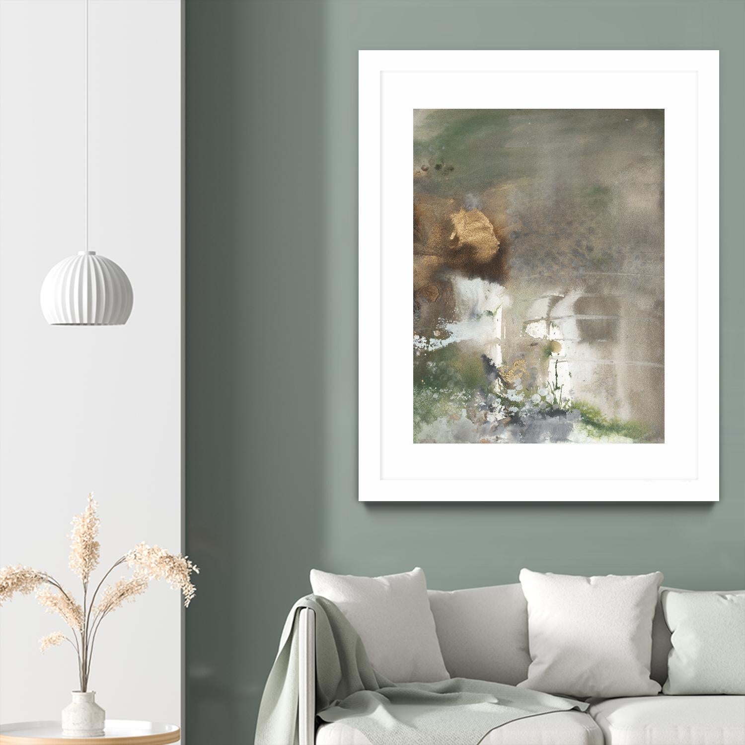 Canyon Seasons II by Joyce Combs on GIANT ART - brown abstract