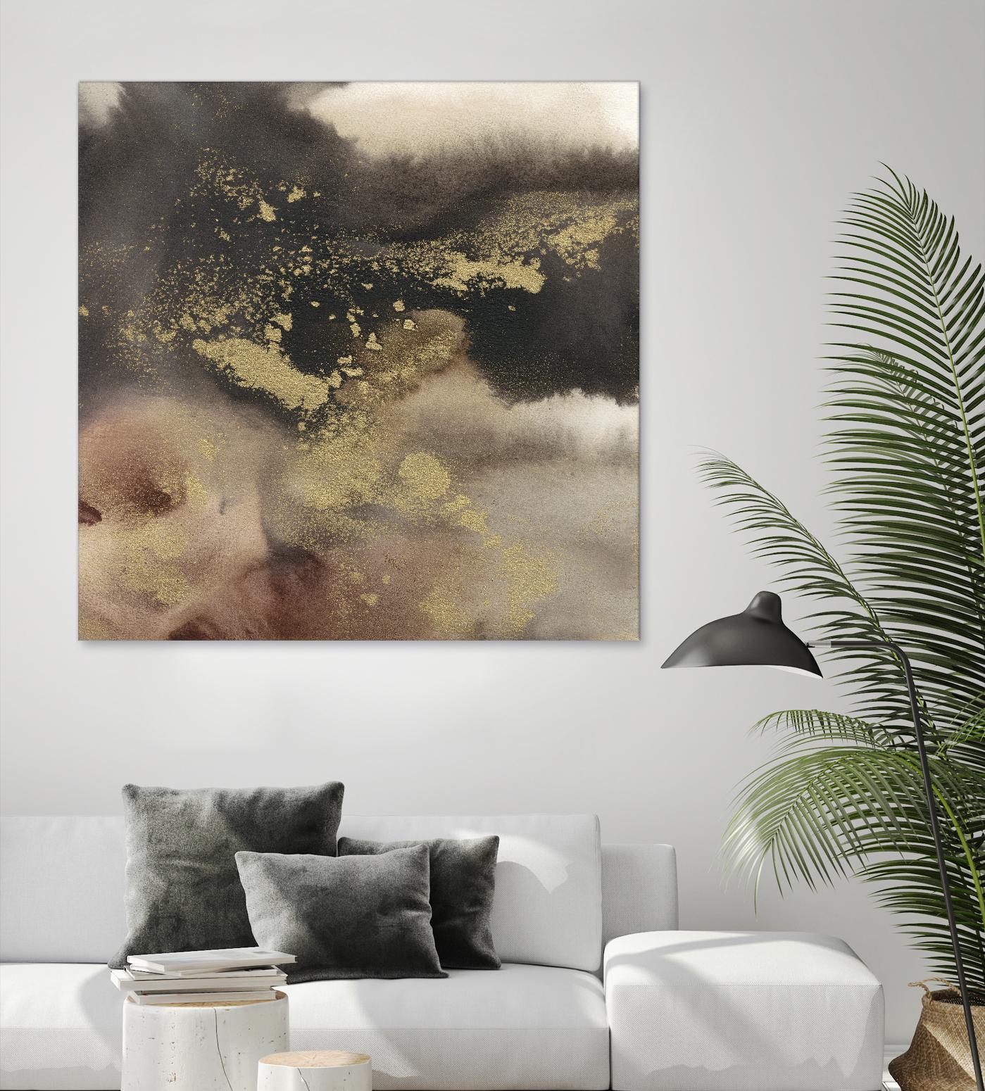 Mountain Seasons I by Joyce Combs on GIANT ART - brown abstract