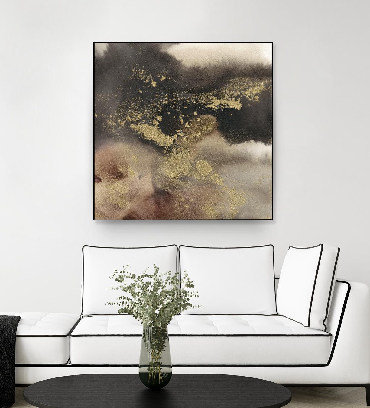 Mountain Seasons I by Joyce Combs on GIANT ART - brown abstract