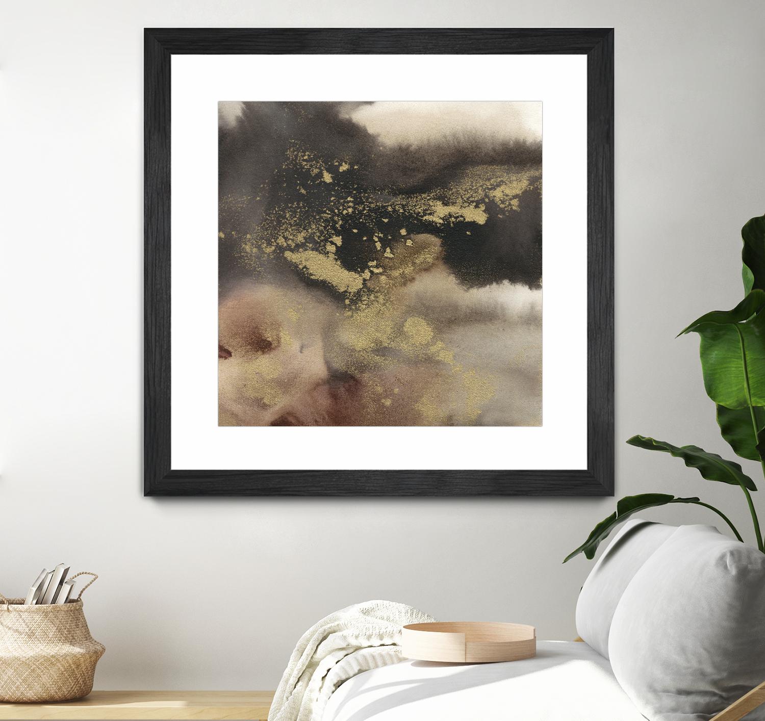 Mountain Seasons I by Joyce Combs on GIANT ART - brown abstract