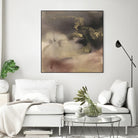 Mountain Seasons II by Joyce Combs on GIANT ART - brown abstract