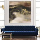 Mountain Seasons III by Joyce Combs on GIANT ART - brown abstract