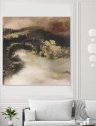 Mountain Seasons III by Joyce Combs on GIANT ART - brown abstract