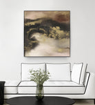 Mountain Seasons III by Joyce Combs on GIANT ART - brown abstract