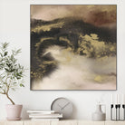 Mountain Seasons III by Joyce Combs on GIANT ART - brown abstract