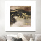 Mountain Seasons III by Joyce Combs on GIANT ART - brown abstract