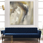 Waves in Motion I by Joyce Combs on GIANT ART - brown abstract