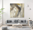Waves in Motion I by Joyce Combs on GIANT ART - brown abstract