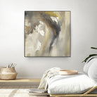 Waves in Motion I by Joyce Combs on GIANT ART - brown abstract