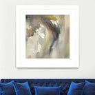 Waves in Motion I by Joyce Combs on GIANT ART - brown abstract