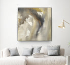 Waves in Motion I by Joyce Combs on GIANT ART - brown abstract