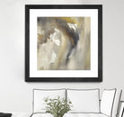 Waves in Motion I by Joyce Combs on GIANT ART - brown abstract