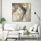 Waves in Motion I by Joyce Combs on GIANT ART - brown abstract