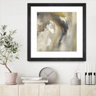 Waves in Motion I by Joyce Combs on GIANT ART - brown abstract