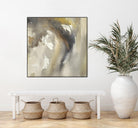 Waves in Motion I by Joyce Combs on GIANT ART - brown abstract