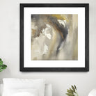 Waves in Motion I by Joyce Combs on GIANT ART - brown abstract