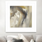 Waves in Motion I by Joyce Combs on GIANT ART - brown abstract