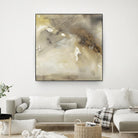 Waves in Motion II by Joyce Combs on GIANT ART - brown abstract
