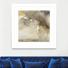 Waves in Motion II by Joyce Combs on GIANT ART - brown abstract