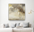 Waves in Motion II by Joyce Combs on GIANT ART - brown abstract