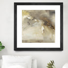 Waves in Motion II by Joyce Combs on GIANT ART - brown abstract