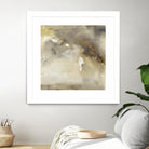 Waves in Motion II by Joyce Combs on GIANT ART - brown abstract