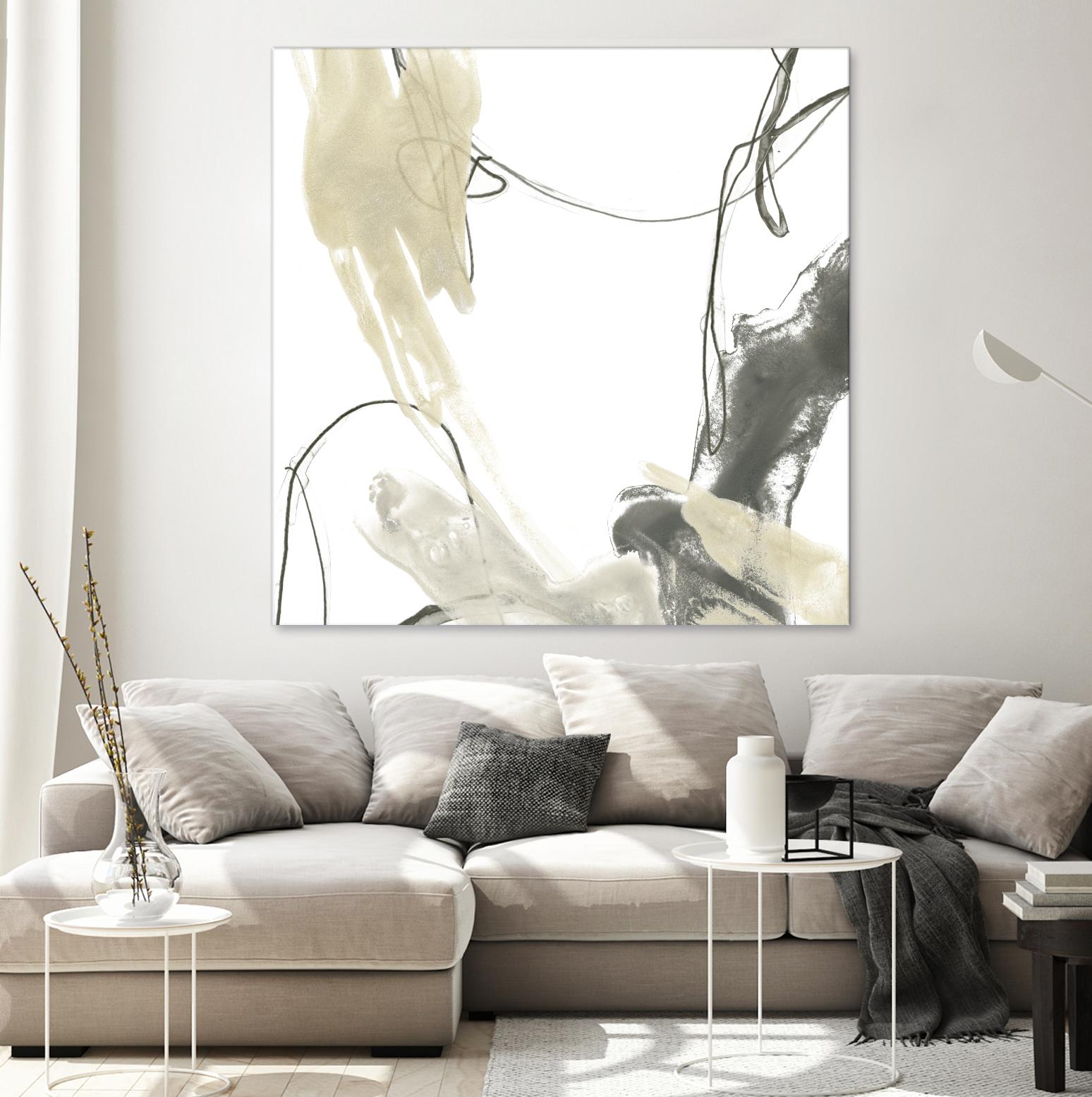 Monochrome Momentum II by June Erica Vess on GIANT ART - abstract