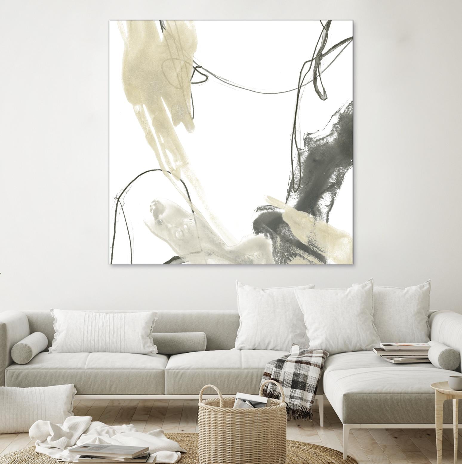 Monochrome Momentum II by June Erica Vess on GIANT ART - abstract