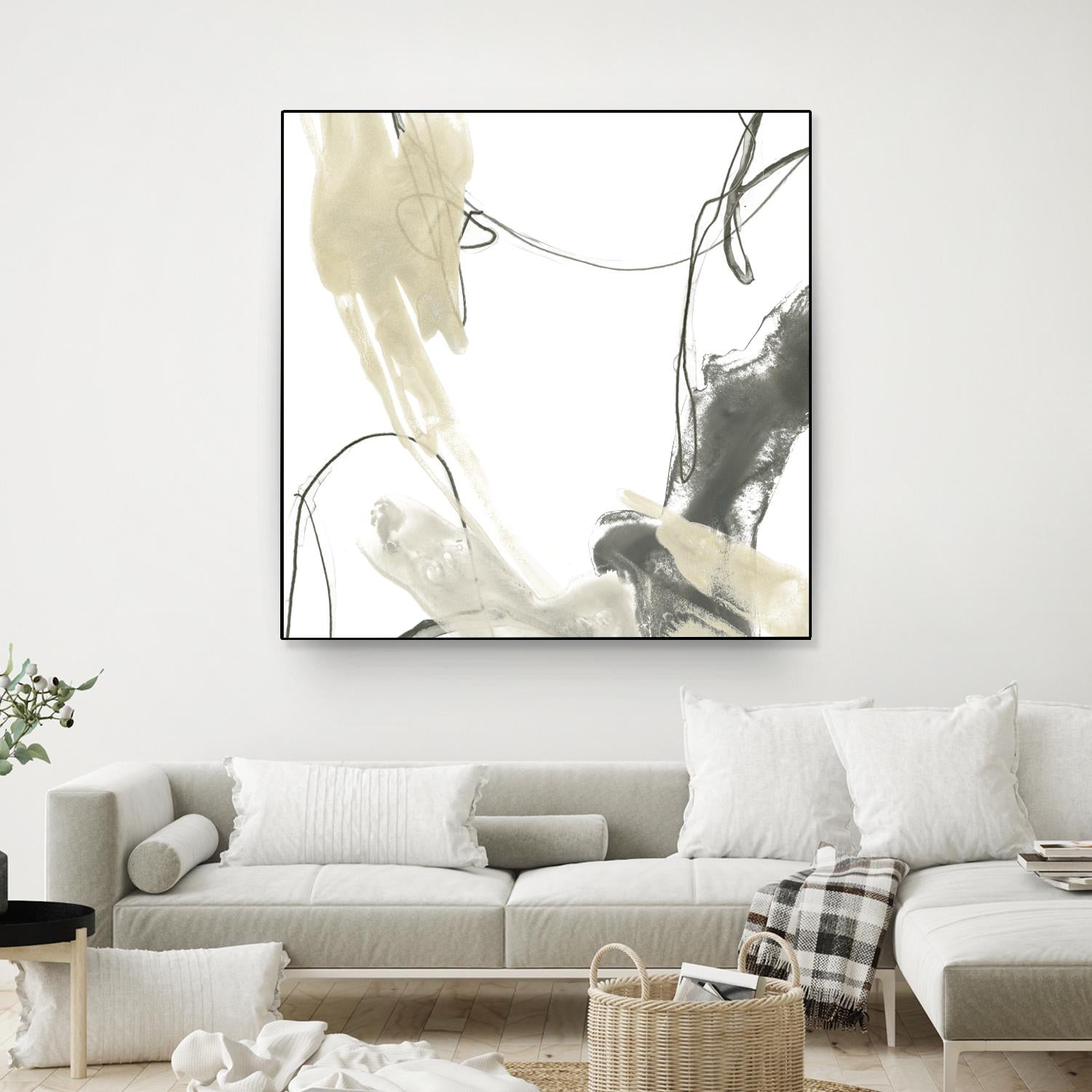Monochrome Momentum II by June Erica Vess on GIANT ART - abstract