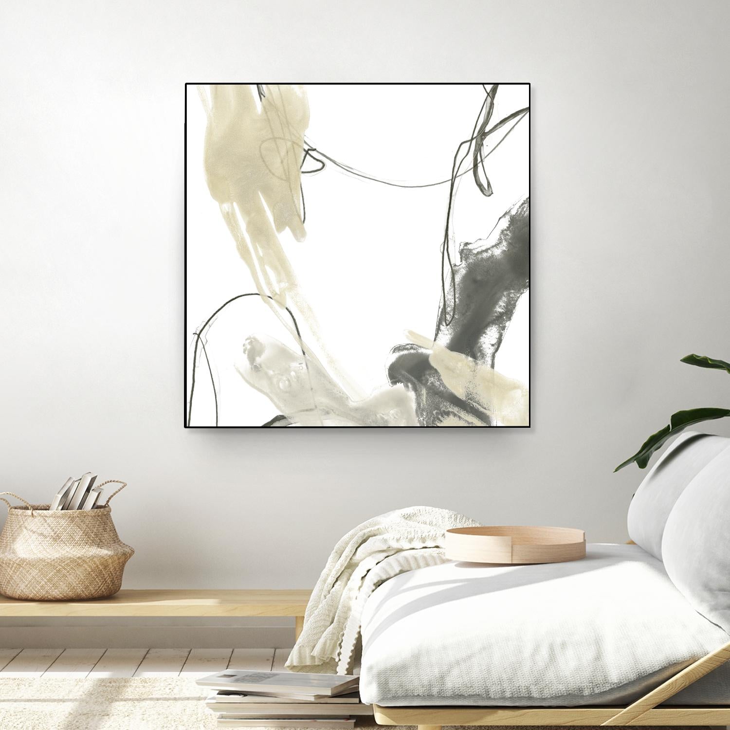 Monochrome Momentum II by June Erica Vess on GIANT ART - abstract