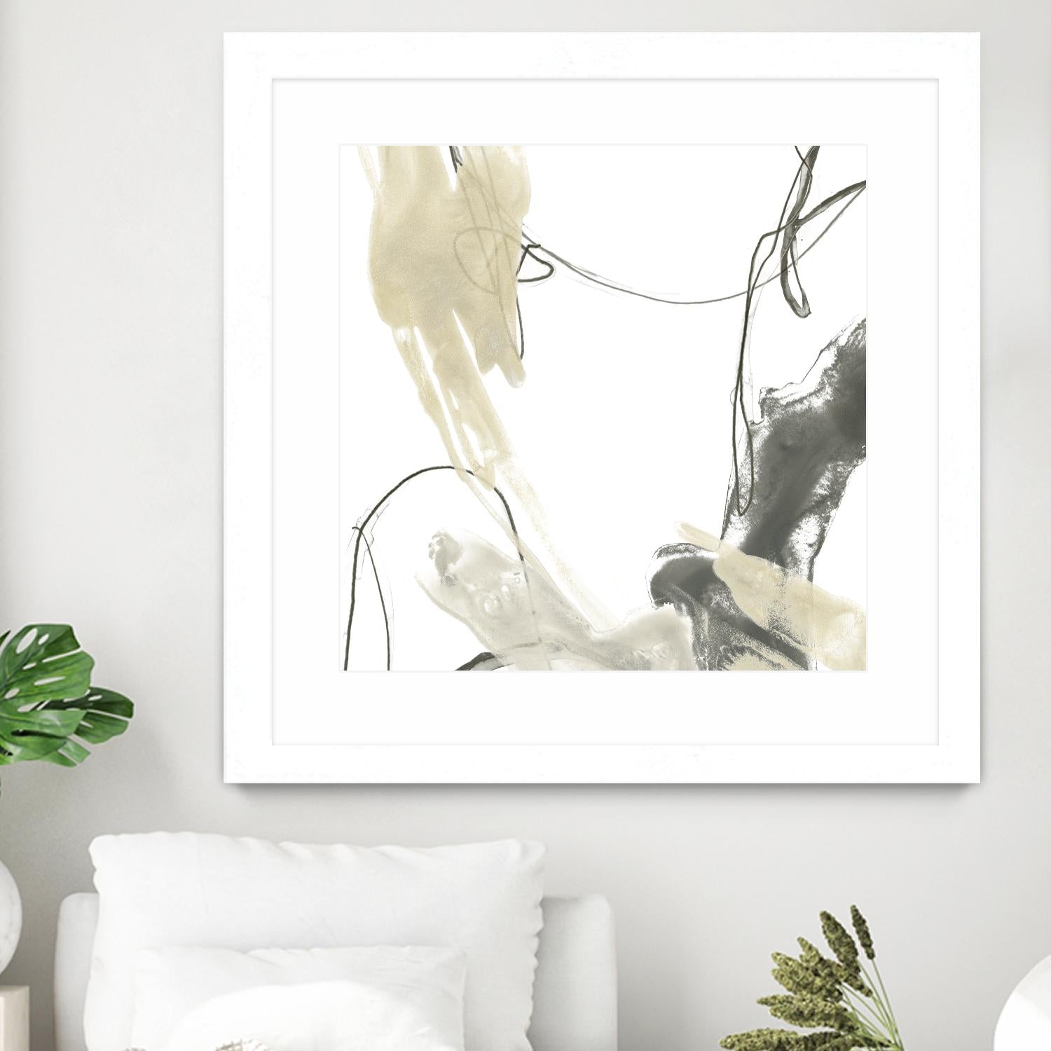 Monochrome Momentum II by June Erica Vess on GIANT ART - abstract