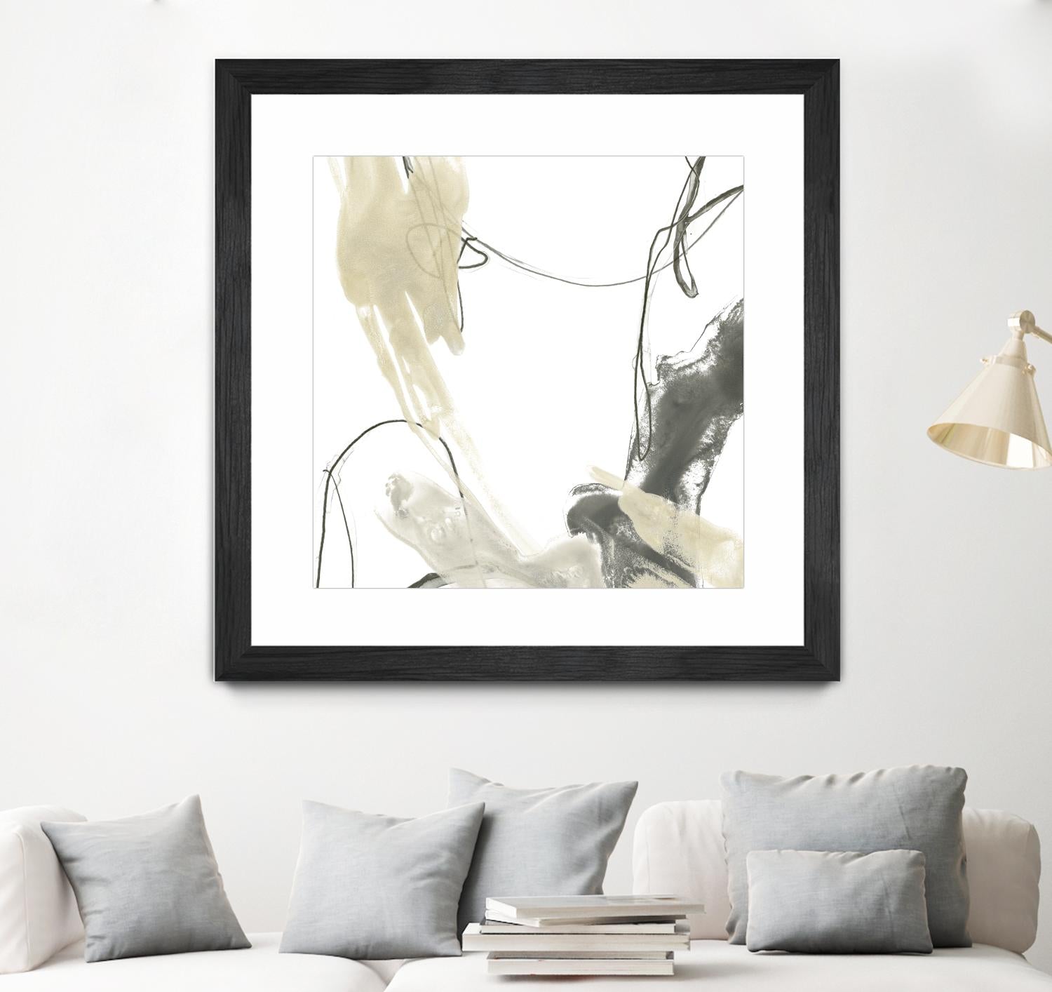 Monochrome Momentum II by June Erica Vess on GIANT ART - abstract