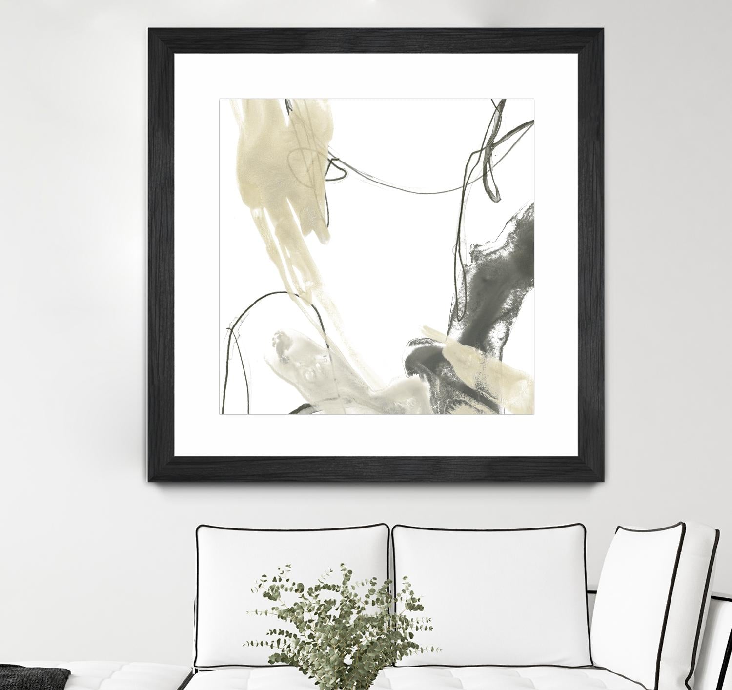 Monochrome Momentum II by June Erica Vess on GIANT ART - abstract